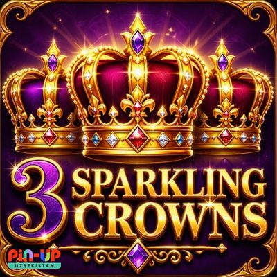 3 Sparkling Crowns — Pinup uz kazino Onlayn kazino o‘yini «3 Sparkling Crowns» — lobby preview