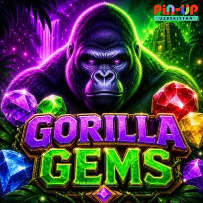 Gorilla Gems — Pin-Up O‘zbekiston Olayin Premium slot «Gorilla Gems» — preview